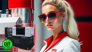 Высокоточный #токарный автомат #продольного точения JIANKE 25-5II. Контршпиндель.