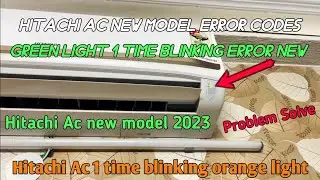 Hitachi new model split Ac error code ! Green inverter ac error code list