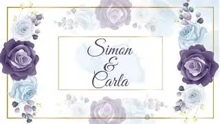 Plantilla editable invitación boda #3 - Gratis