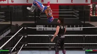 Perform a middle rope attack | Dive Attack Lesson | Performance Center | WWE 2K24