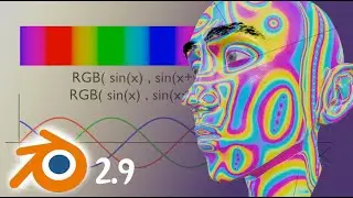 Mathematical RGB Rainbow - Beginner Blender Tutorial