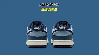 Nike Dunk Low Blue Denim