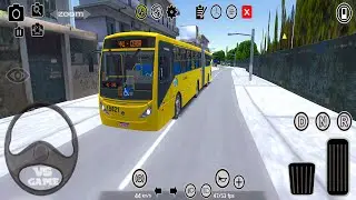 Articulated Bus Drive on New Map - Proton Bus Simulator 2024 Gameplay