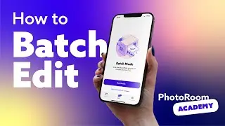 How to batch edit multiple images in PhotoRoom