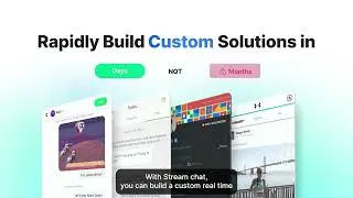 Build In-App Chat, Video & Audio, and Feeds, Faster