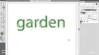 Illustrator Art Brushes as Text