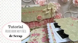 Tutorial Archivador muy fácil de scrap