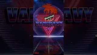 Retrowave - Synthwave - (Vanheavy studio - Starfall Atmo) #Shorts