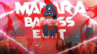 MADARA UCHIHA BADASS [EDIT/AMV] - NEMESIS - QUICK - @XenozEdit RM - ALIGHT MOTION - FREE PRESET