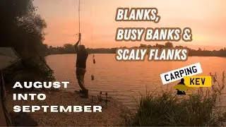 BLANKS, BUSY BANKS & SCALY FLANKS - August into September. Carp Syndicate Fishing @Carping Kev - Kevin Welch Carp Fishing