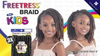 Freetress Braid - 3X Kids Passion Twist 8