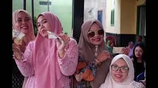 keluarga Hj Umamah goes to acara Halal Bihalal keluarga besar ki Waqiah