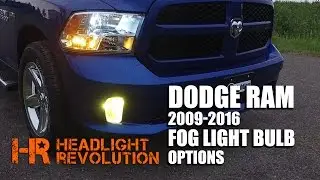 How to install HID or LED Bulbs in your 09-16 Dodge Ram Fog Lights
