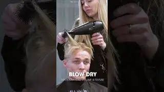 Middle parting hairstyle 💈💇‍♂️⚽️🏃 like Rasmus Hojlund