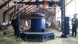 Вибропресс для бетонных колец ЖБИ