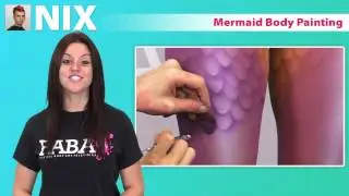Mermaid Body Painting by Nix Herrera