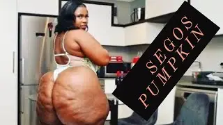 African Most Endowed Plus Size Model / SEGOS PUMPKIN / From South Africa /  Trending Video ❤️💋