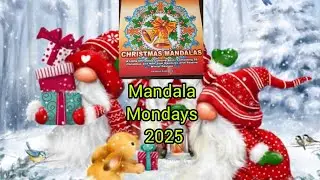 #vlogmas2025 Day 22 #mandalamondays2025 Hosted by @MbeanzColorwithMe 
