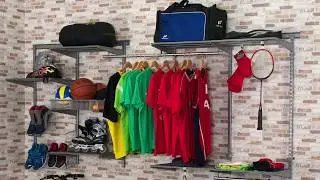 Собрать гардеробную систему ARISTO. Спортивный уголок