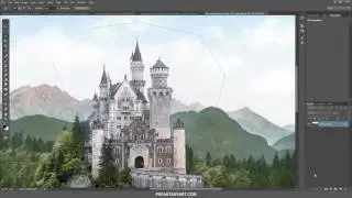 Photoshop CC Manipulation Tutorial Dream Castle [HD]