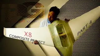 rc plane made  #part4 #x8composite