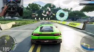 Lamborghini Huracan - The Crew Motorfest | Logitech G920 Gameplay