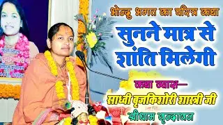 भोंदू भगत का चरित्र कथा |साध्वी ब्रिज किशोरी शास्त्री जी के द्वारा। औरंगाबाद @Shiv Tara Bhakti