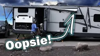 AWESOME Dry Camping Spot (For Smaller RVs) | Wheeler Gorge - Ojai, CA