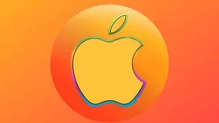Create 2D Apple Logo and Convert into 3D Logo