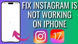 How To Fix Instagram Is Not Working / Showing Spinning Wheel On iPhone