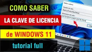 Como saber la Clave de Licencia de Windows 11 2024 | como saber la clave de producto de mi pc