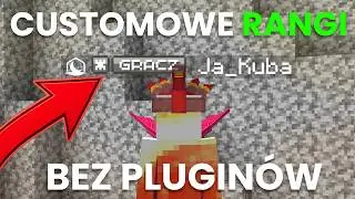 JAK ZROBIĆ CUSTOMOWE RANGI BEZ PLUGINÓW?