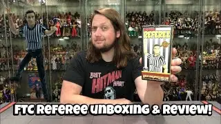 FTC Pro Wrestling Referee Action Figure Unboxing & Review!