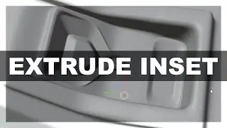 Blender - Extrude and Inset