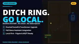 Ultimate Privacy: Reolink Video Doorbell + Home Assistant Setup (No Cloud Required!)