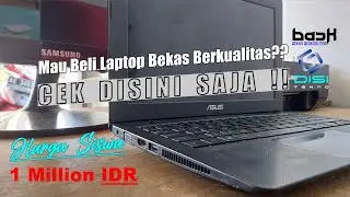 BACK "Bekas Berkualitas" Jual Harga Siswa Notebook Asus X200CA #laptopmurah #asus