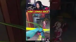 Rank 1 Female Genji Is Actually Insane! - Overwatch 2