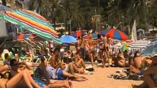 piękna plaża w Hiszpanii