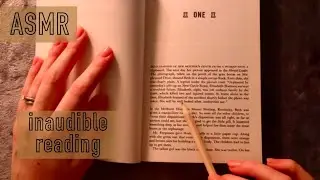 😴ASMR - Inaudible Reading - Queen's Gambit - Clicky Whispering / Mouth Sounds / Tracing