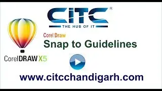 Tutorial video on Snap to guidelines in Corel Draw