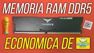 LA RAM DDR5 MAS BARATA DE MERCADO LIBRE 😱  T-FORCE VULCAN 5200HZ