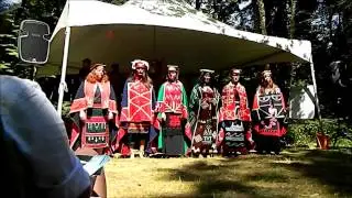 Welcoming song performed by the Kumugwe Dancers   (K'omoks First nations)