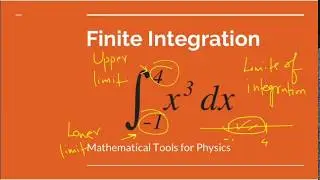 Finite Integration for Physics