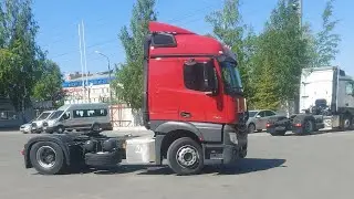 How to shift gears in a manual transmission truck.