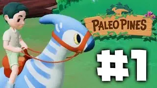 My New DINO FARM!! - Paleo Pines Ep.1