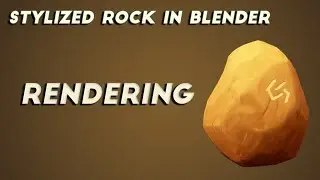 Rendering Stylized Rock in Substance Painter | Portfolio Renders