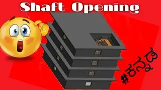 Shaft Opening in Revit Architecture..🏡😲😲😱😱...in #ಕನ್ನಡ