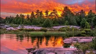 Самая красивая природа и музыка.Поздравление с юбилеем Игоря Александровича