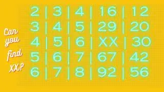 Logical Reasoning Puzzle - Can you find the value of XX ? | Fun Brain Teasers and Riddles