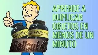 Aprende a duplicar objetos del taller en menos de un minuto - FALLOUT 4 NEXT GEN UPDATE GLITCH